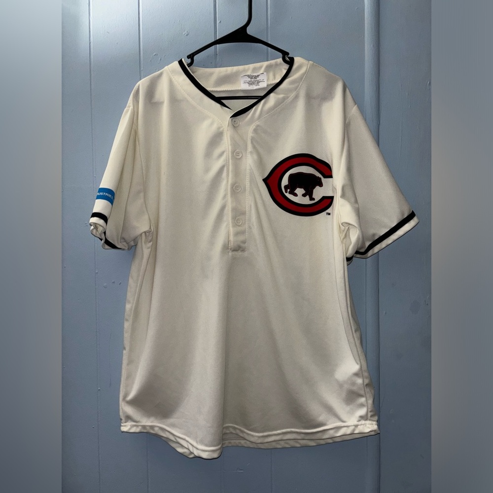 New Chicago Cubs 1916 Throwback Baseball Jersey Ideal Promo SGA Mens XL Match-Up